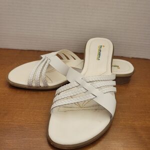 Ipanema White Sandals, Size 8.5